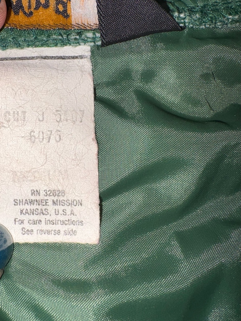 Dekalb Agricultural Swingster Satin Puffer Jacket Puffy Coat Vintage Retro Farm - Picture 12 of 16